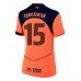 Barcelona Andreas Christensen #15 Tredjedrakt Dame 2025-26 Korte ermer